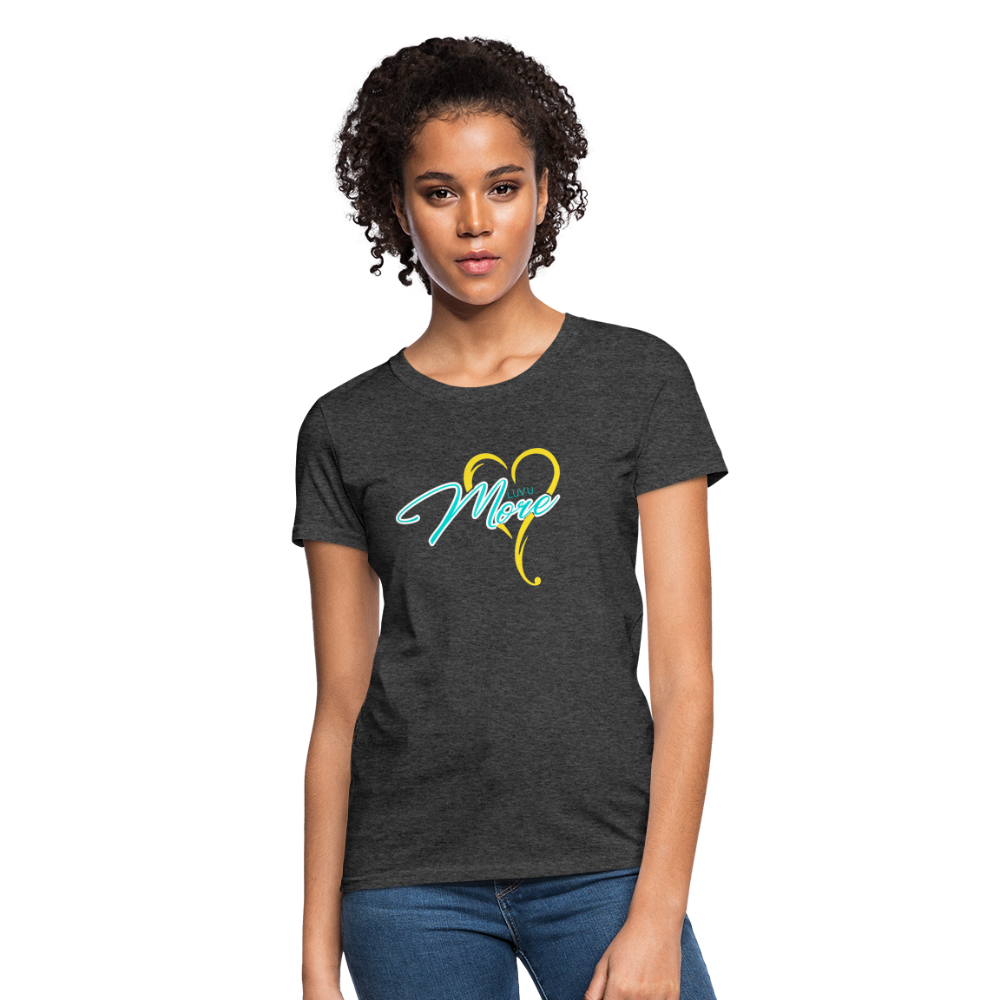Women's T-Shirt - heather black