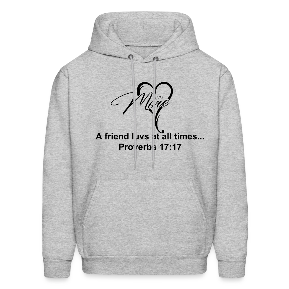 Men's Hoodie - heather gray