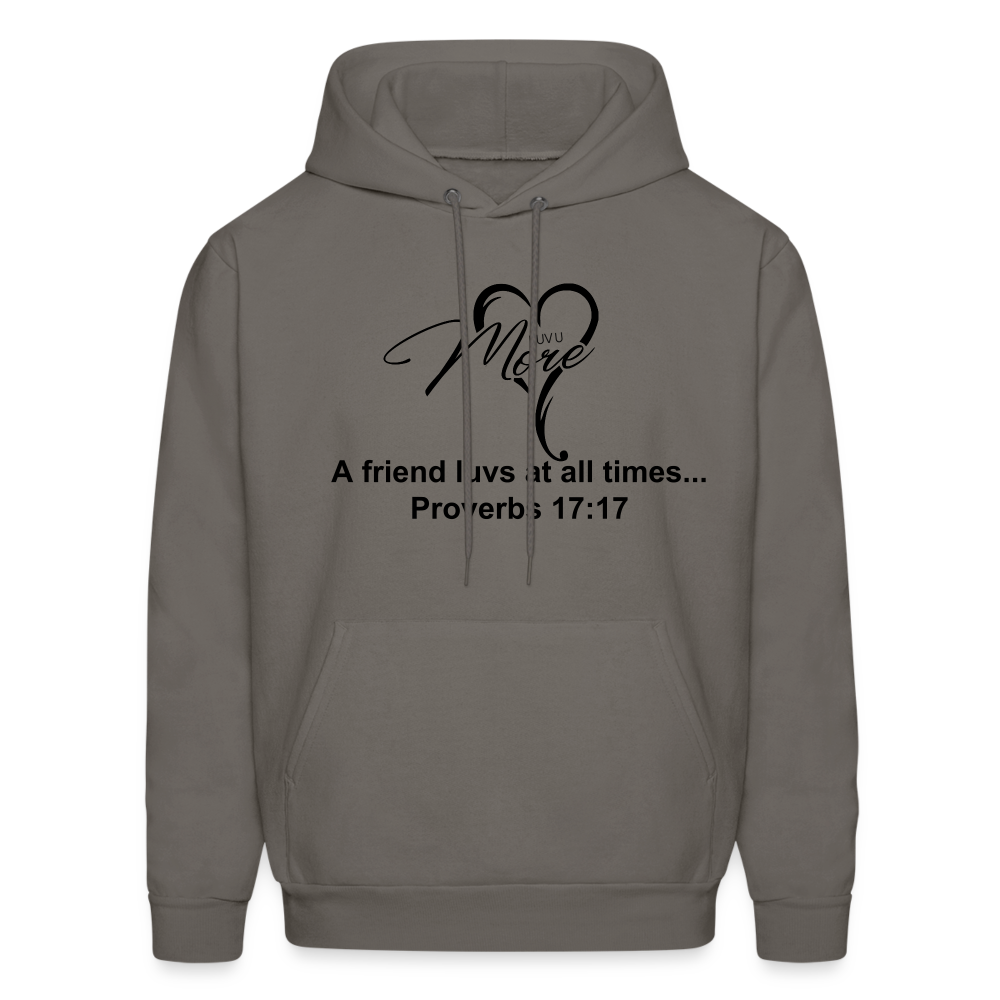 Men's Hoodie - asphalt gray