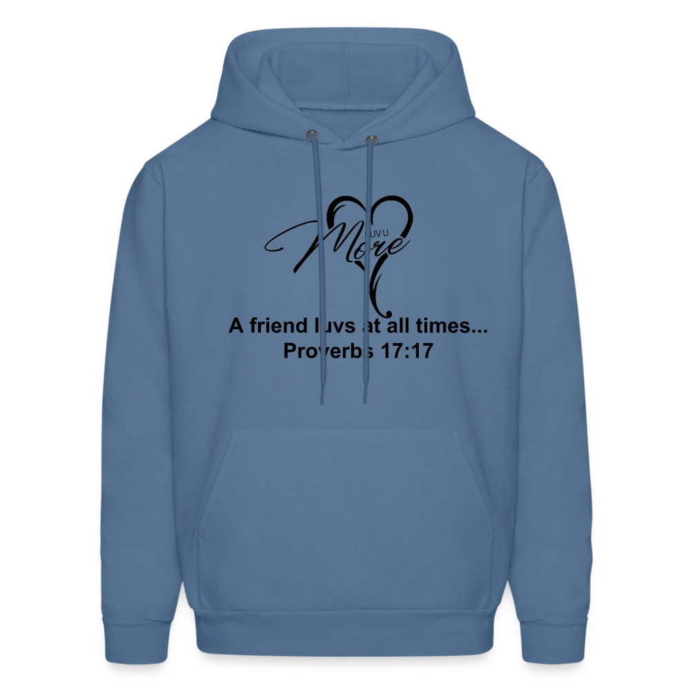 Men's Hoodie - denim blue