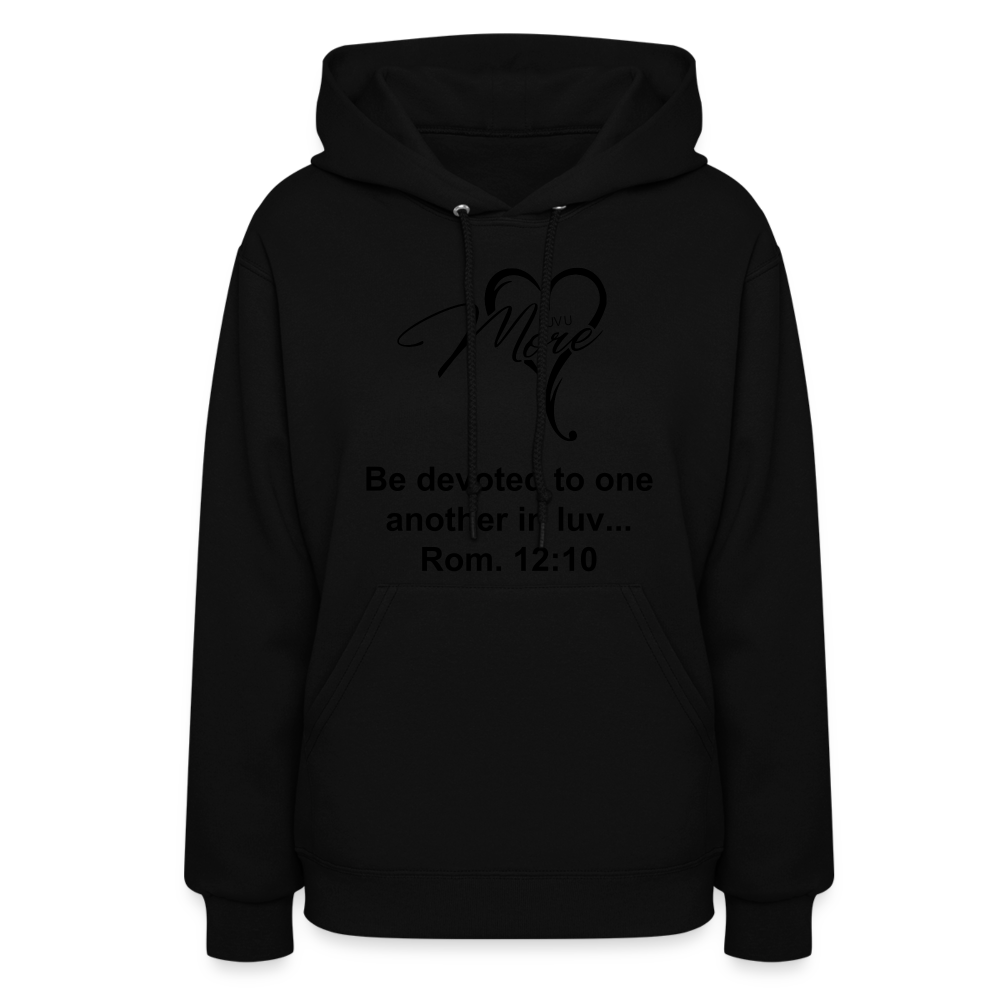 Women's Hoodie - black