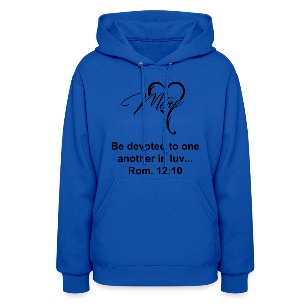 Women's Hoodie - royal blue