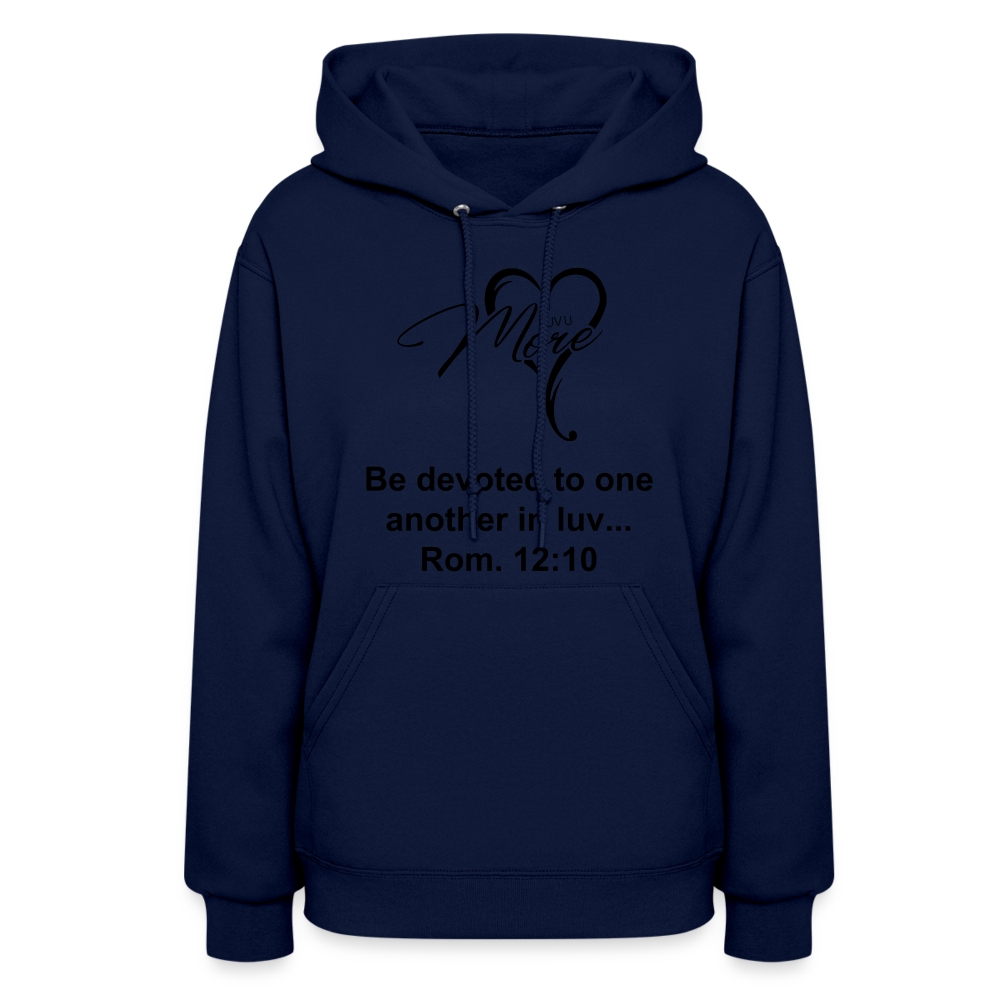 Women's Hoodie - navy