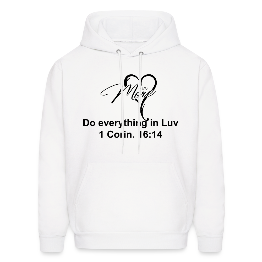 Men's Hoodie - white