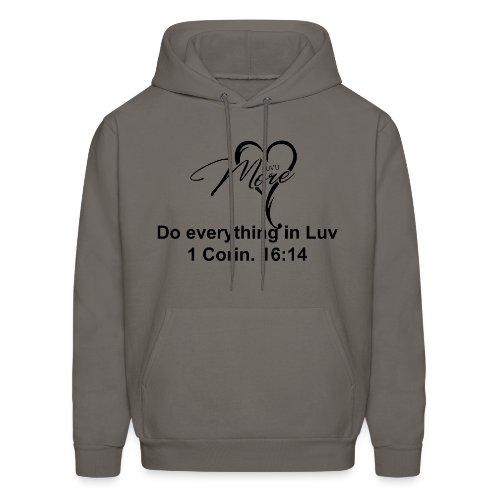 Men's Hoodie - asphalt gray