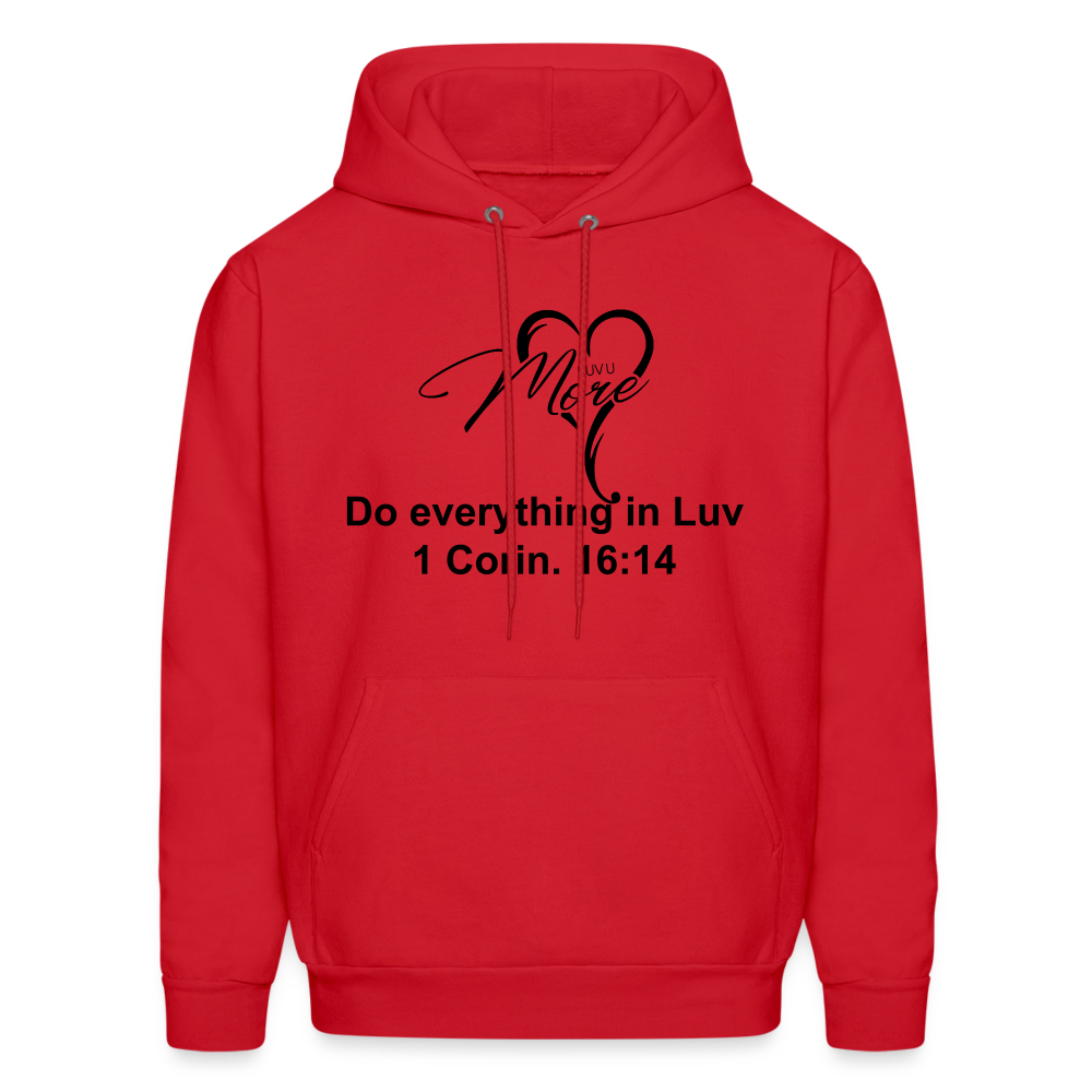 Men's Hoodie - red
