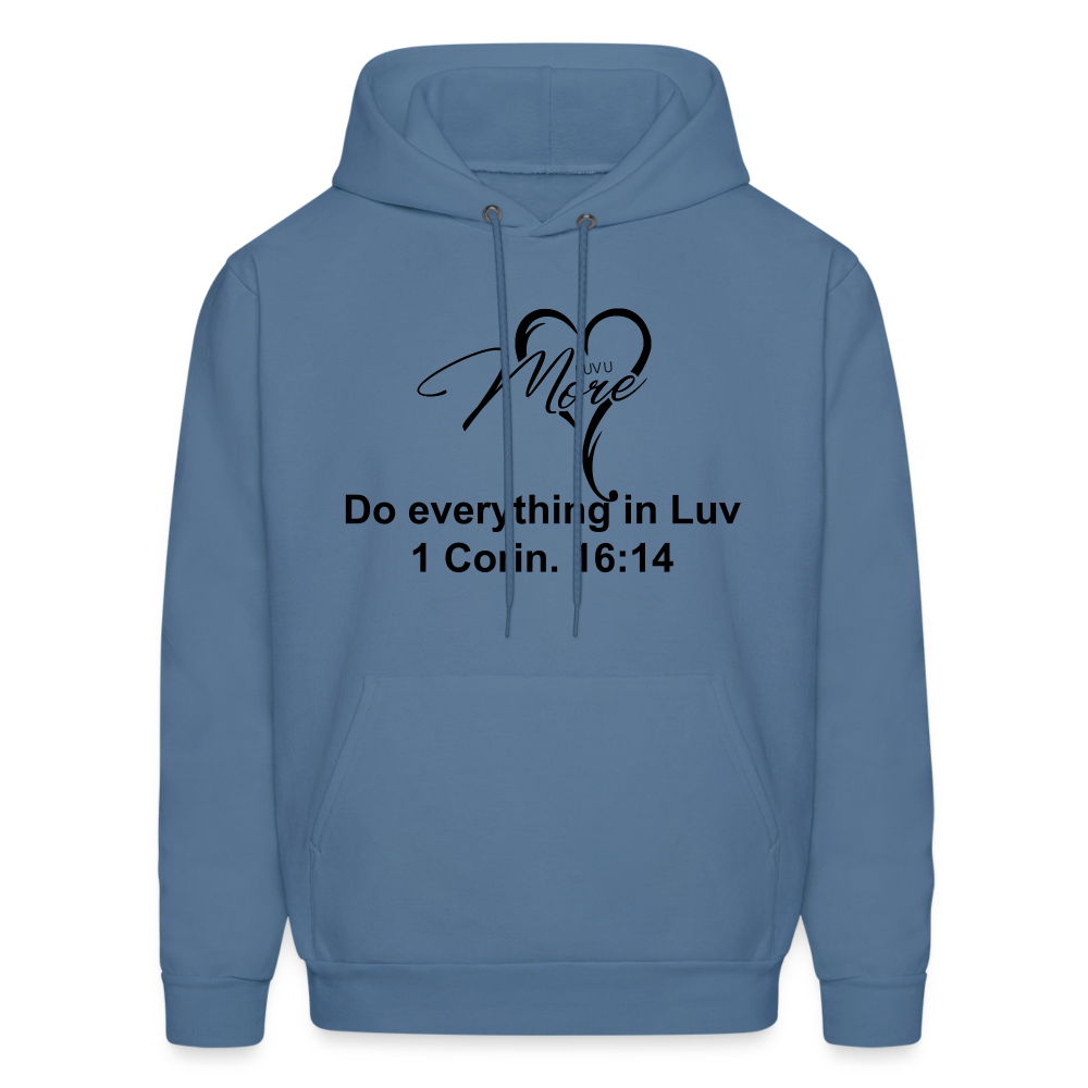 Men's Hoodie - denim blue