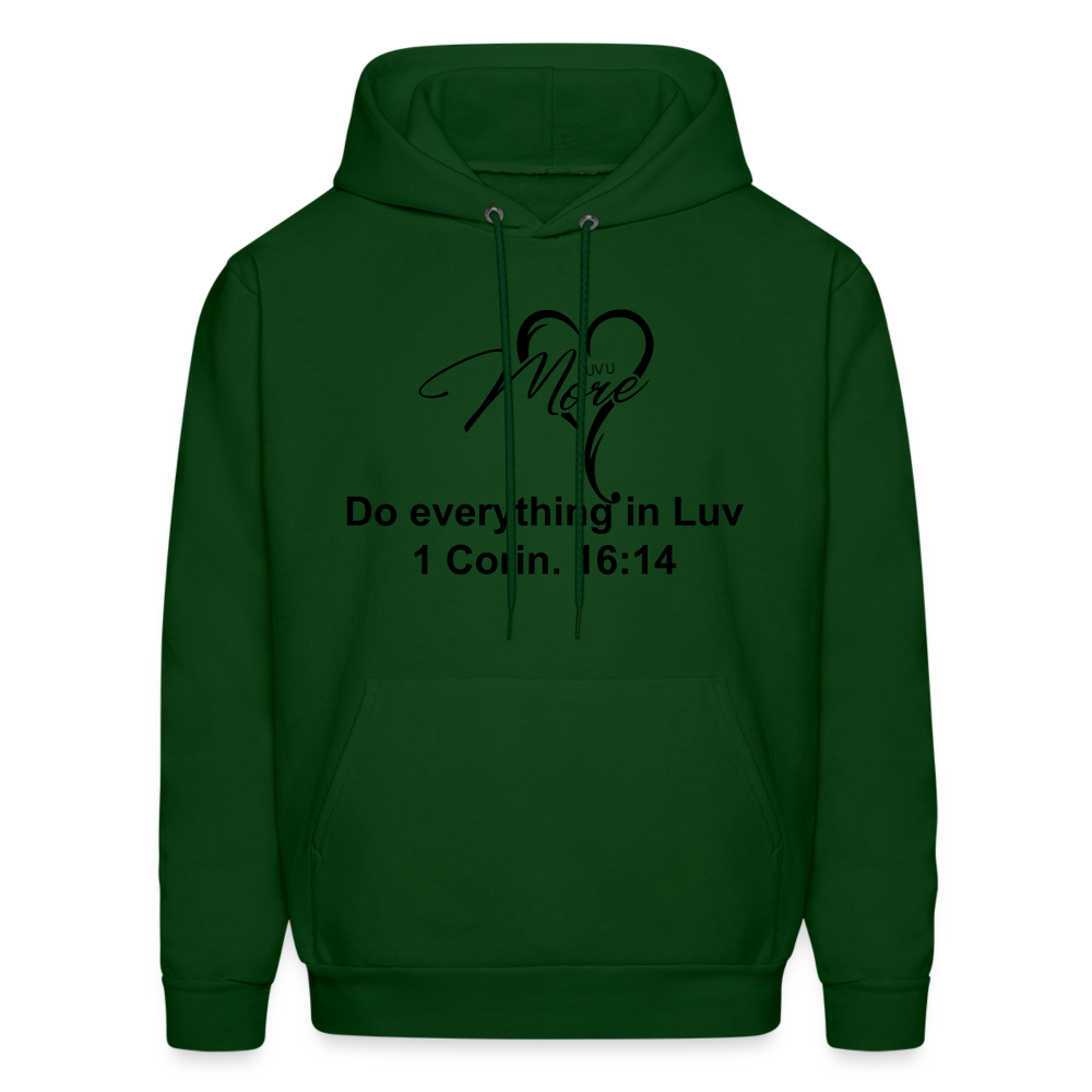 Men's Hoodie - forest green