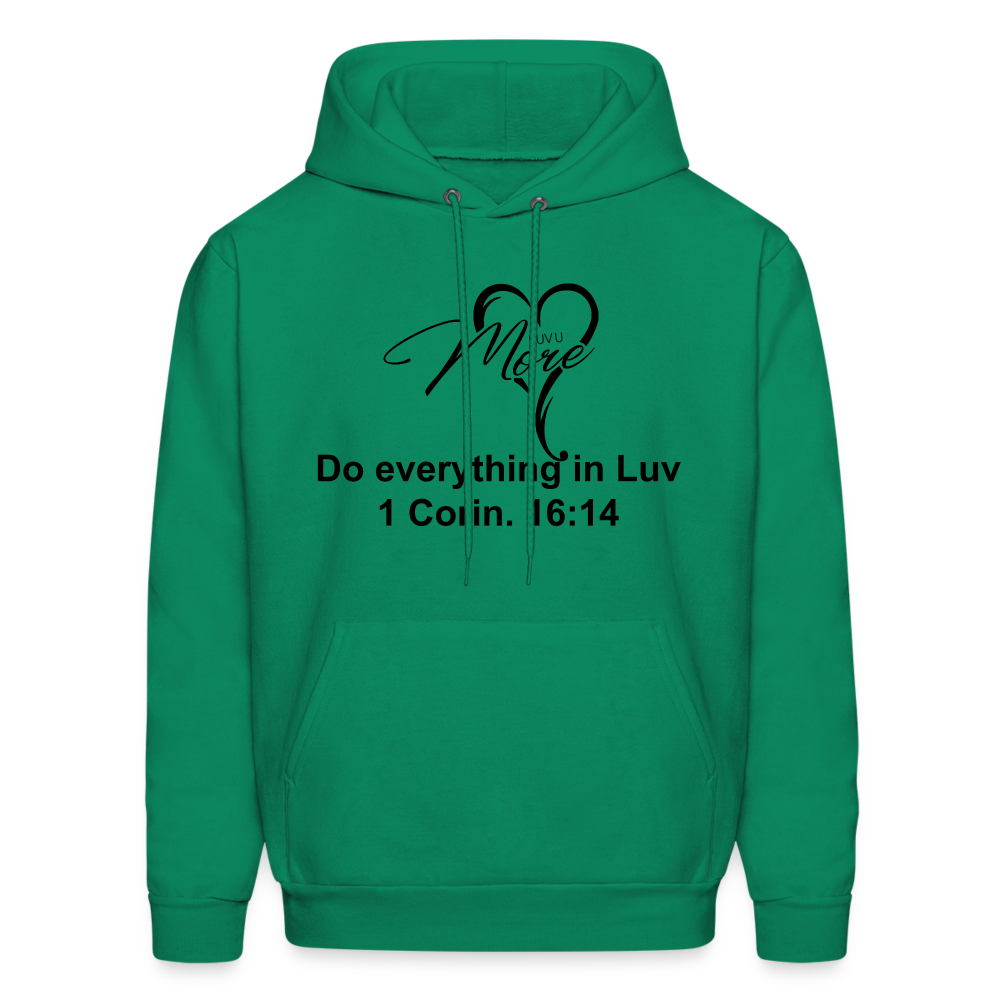 Men's Hoodie - kelly green