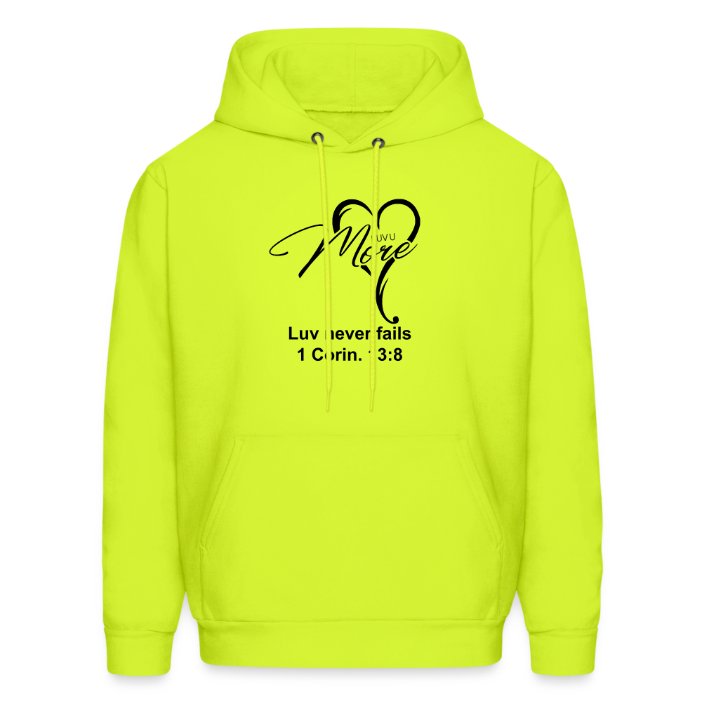 Men's Hoodie - safety green