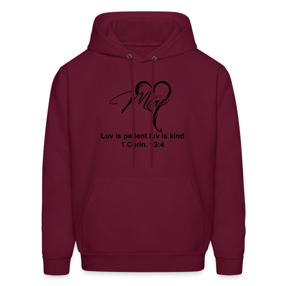 Men's Hoodie - burgundy