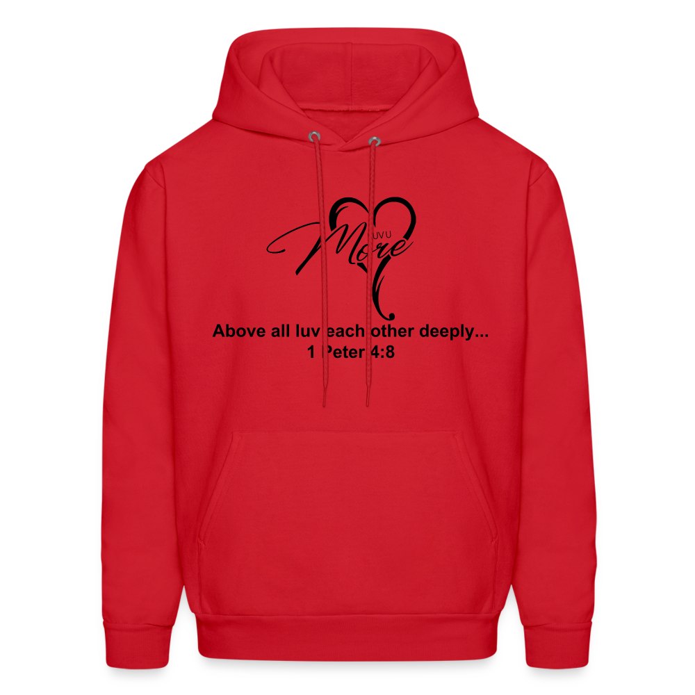 Men's Hoodie - red
