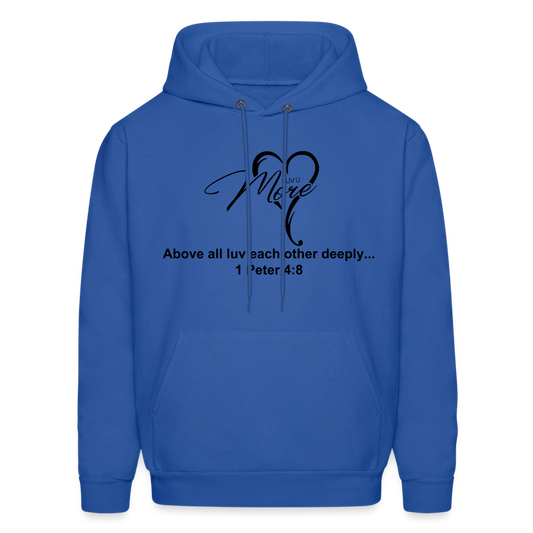 Men's Hoodie - royal blue