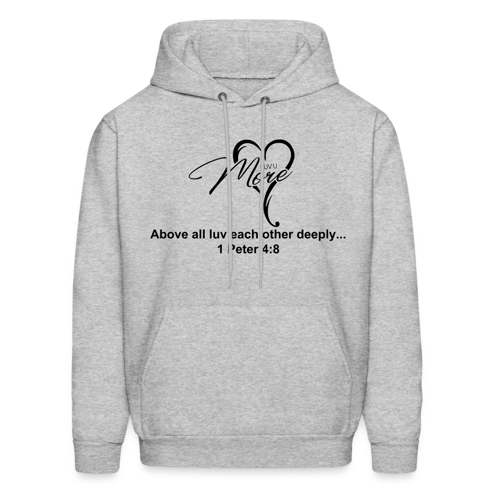 Men's Hoodie - heather gray